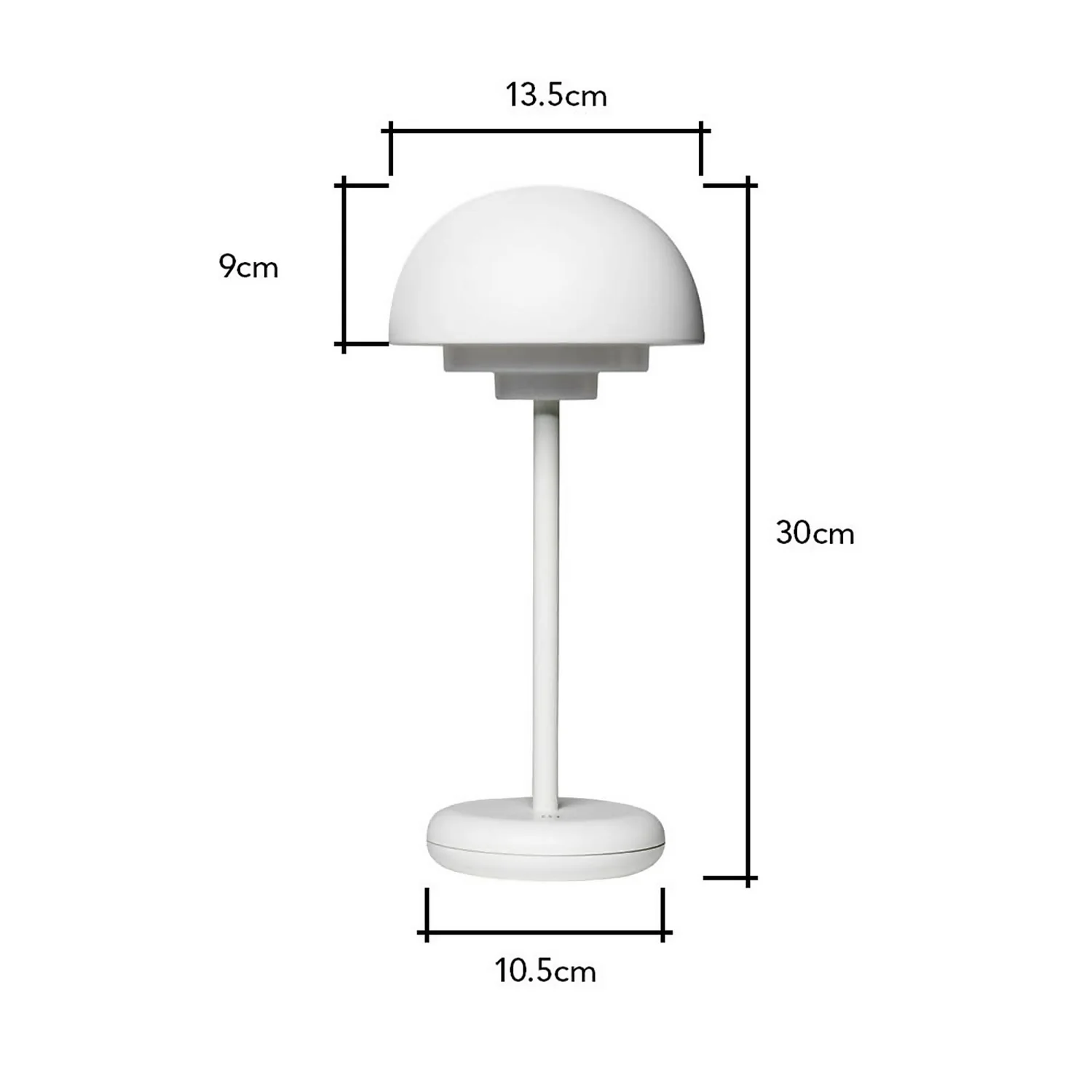 LED Rechargeable Table Lamp - White LED Rechargeable Table Lamp - White -Home Lighting Store 14844211 1635059930805592